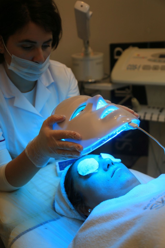 Blue Light Therapy to complement other procedures at Simply Derm