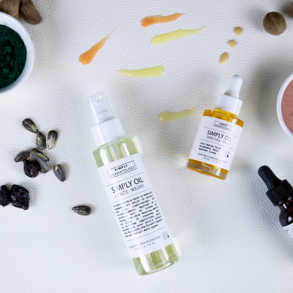 Simply Oil Face Wash facial oil drops simply serum simply collection