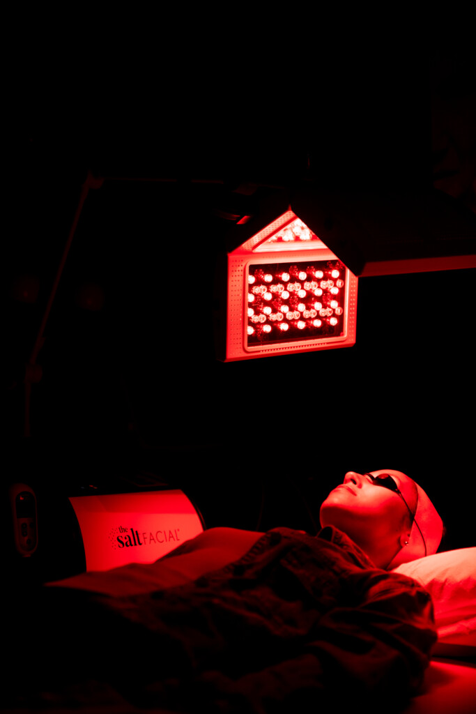 LED Light Therapy for collagen stimulation