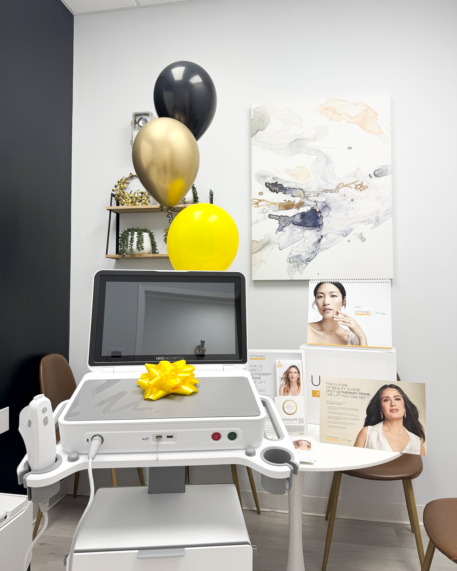 Ultherapy Prime device at Simply Dermatology for non-surgical skin tightening