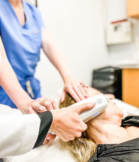 ulthera non invasive face lift being used at Simply Dermatology