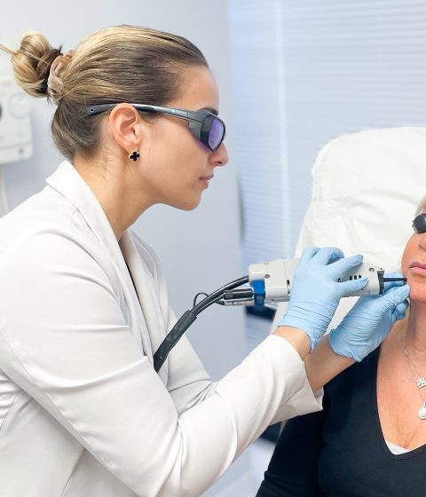 vbeam laser with despina for scar removal