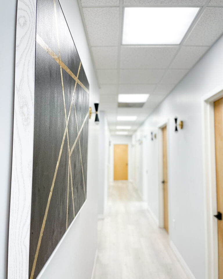 Simply Derm Office Hallway